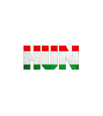 HUN 2021 Szurkolói póló minta fehér pólón