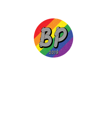 BP 2019 pride minta fekete pólón