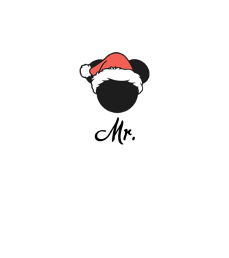 mr christmas minta szürke pólón