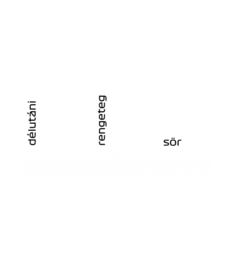 DRS engedélyezve - sör minta fehér pólón