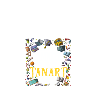 Jövőbeli tanár minta fekete pólón