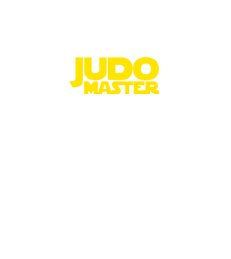 judo-master minta fekete pólón