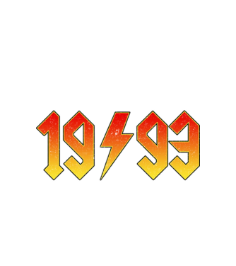 megszületik egy legenda 1993 október minta fehér pólón