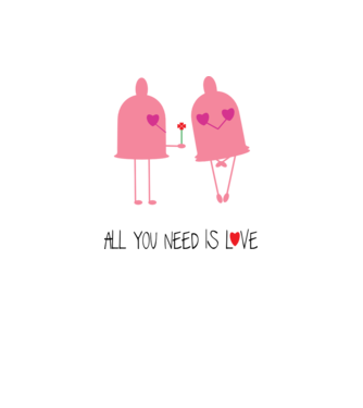 g love minta fehér pólón