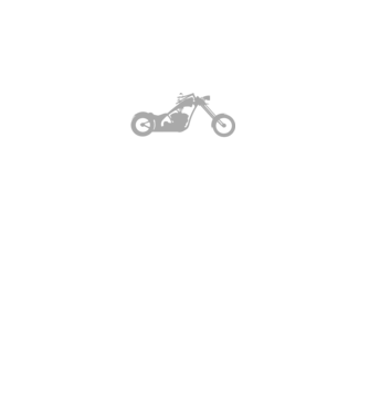 Choppermotor minta fehér pólón
