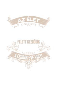 A csodák éve szülinapos 40 éves 1985 minta fekete pólón