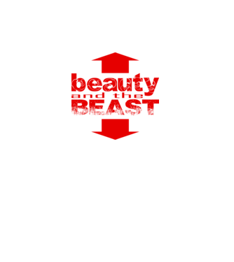 beauty_and_the_beast_base minta fekete pólón