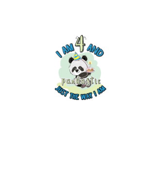 PANDASTIC  4 minta fehér pólón