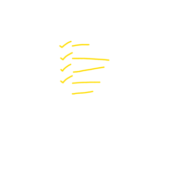 Oktatás checklist Egyetem - fekete alap minta fekete pólón