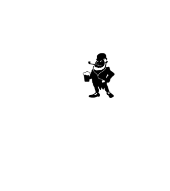 iRish minta sötétkék pólón