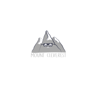Mount cleverest minta fekete pólón