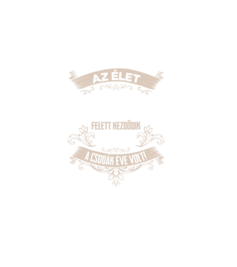 A csodák éve szülinapos 40 éves 1985 minta fekete pólón