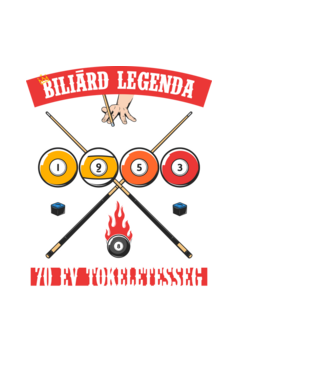 Biliárd legenda született 1953 minta fekete pólón
