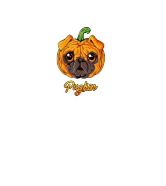 Pugkin minta fekete pólón