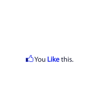 like minta fehér pólón