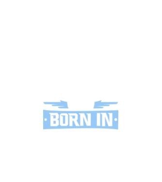 Legends are born in April minta királykék pólón