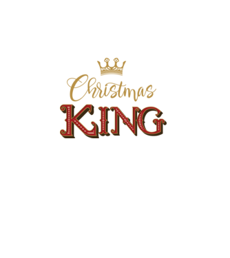 Christmas King minta türkiz pólón