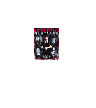 Wednesday Addams minta fekete pólón