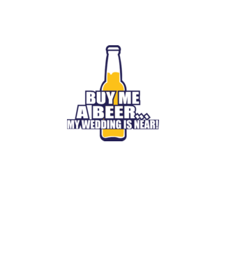 buy me a beer minta fehér pólón
