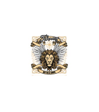KINGS ARE BORN 1985 - FEBRUÁR minta fehér pólón