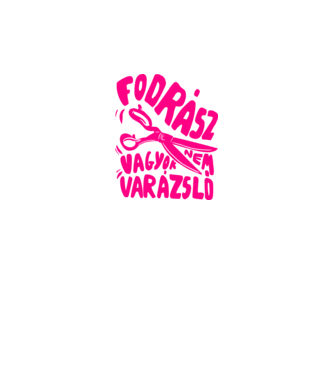 Groovy fodrász minta fehér pólón