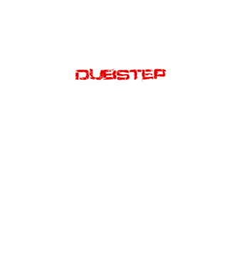 Dubstep minta fehér/piros pólón