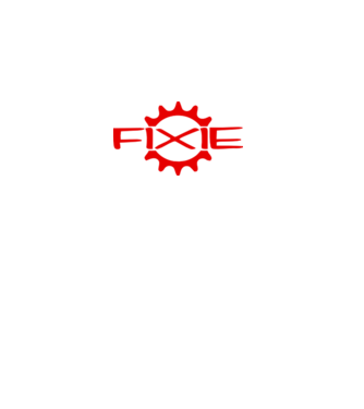 Fixie 2 minta fehér pólón