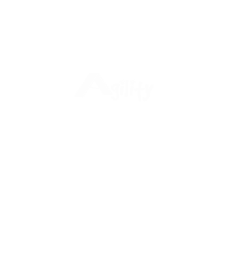 Agility felirat minta fekete pólón