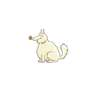 dog_08 minta szürke pólón