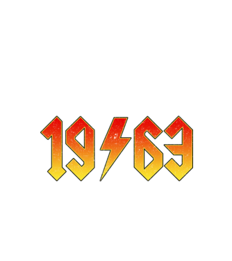 1963 ÁPRILIS megszületik egy legenda minta fekete pólón