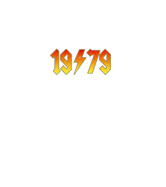 Rock születésnap 1979 Május minta fekete pólón