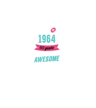 MADE IN 1964 minta fekete pólón