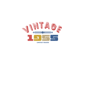 VINTAGE limited 1955 minta fehér pólón