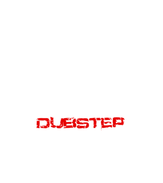 Dubstep minta világos rózsaszín pólón
