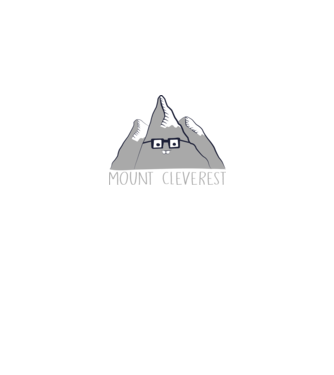 Mount cleverest minta fekete pólón