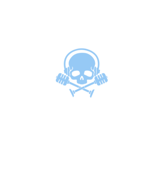 Skull Dj minta fekete pólón