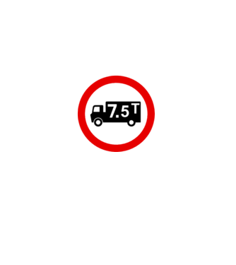 7.5 tonna minta fehér pólón