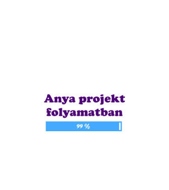 Anya projekt folyamatban 99% minta homokszín pólón