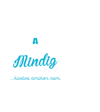 A főnöknek mindig igaza van minta fehér pólón