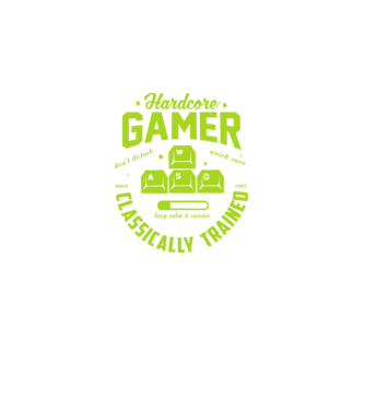 Gamer - 1997 minta farmerkék pólón