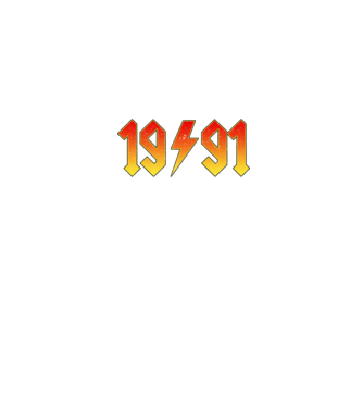 1991 02-FEBRUÁR minta fekete pólón