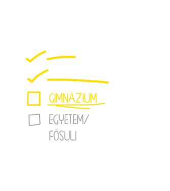 Oktatás checklist Általános - fekete alap minta fekete pólón