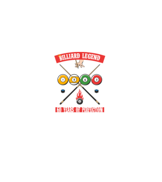 Billiard legend Born in 1963 minta fekete pólón