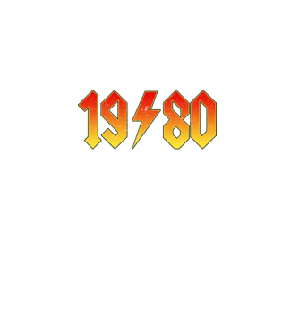 Rock születésnap 1980 MÁJUS minta türkiz pólón