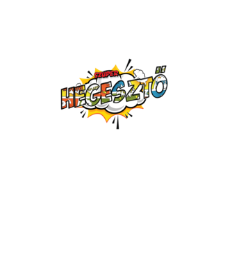 Szuper Hegesztő minta fehér pólón