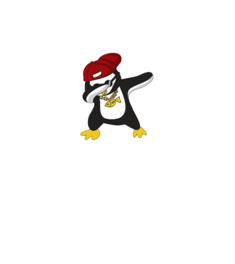 Pingvin DAB minta türkiz pólón
