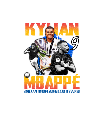 Mbappé tribute minta fekete pólón
