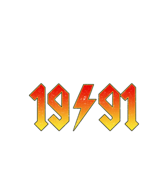 1991 02-FEBRUÁR minta fekete pólón
