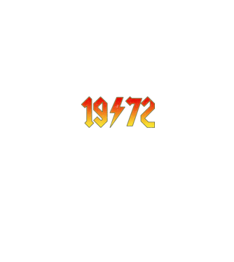 1972 Március megszületik egy legenda minta fekete pólón