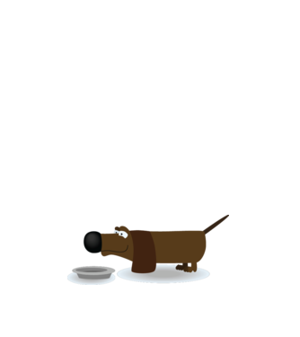 dog06 minta sötétkék pólón